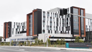 The emergency department at the new Northern Beaches Hospital in Frenchs Forest.