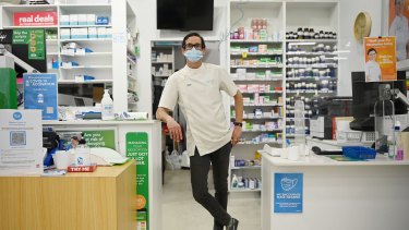 Wiradjuri man and pharmacist Kaail Bohm urged the community to roll up their sleeves and get vaccinated.