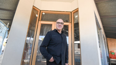 Anthony Musarra outside the newly developed King and Godfree.