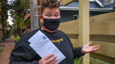Kirsty Webeck spends a lot of time at the post office these days. She says postal delivery drivers never knock on her door.