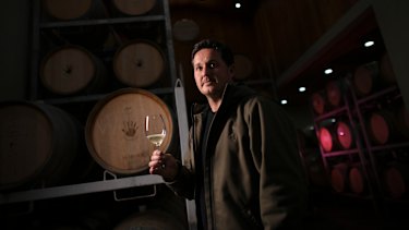 Peter Dillon, chief winemaker at Handpicked Wines on the Mornington Peninsula.