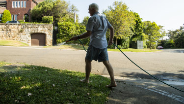 Sydneysiders are facing water restrictions until at least 2024. 