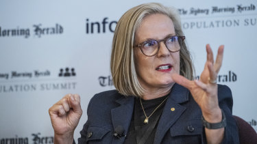 Greater Sydney Commission boss and former Sydney lord mayor Lucy Turnbull.