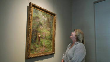 Treena Cooper inherited a rare and precious painting from her father: Frederick McCubbin’s What the Little Girl Saw in the Bush.