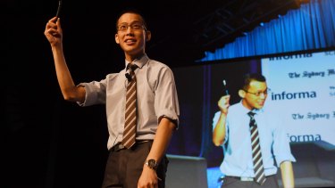 Maths teacher Eddie Woo set up his on YouTube channel with great success. 