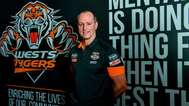 Clean slate: New coach Michael Maguire will take charge of the Tigers in their healthiest financial position for some time.