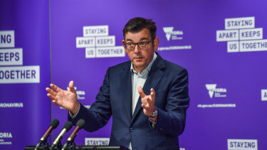 Nervous times: Melbourne's reopening hinges on test results linked to an outbreak in the city's north.