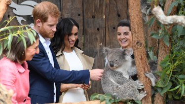 The NSW Premier thanked the Duke and Duchess for opening a new institute at Taronga Zoo.