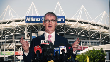 Labor has stuck to one message since Michael Daley took over as leader and pushed the stadiums debate relentlessly.