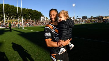 Nrl 2020 Why Benji Marshall Didn T Want His Family With Him At His Last Wests Tigers Game