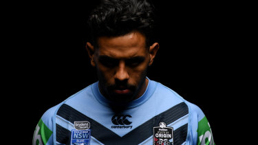 Making a stand: NSW winger Josh Addo-Carr.