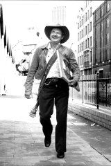 Pioneer of Australian country music Slim Dusty in 1979.