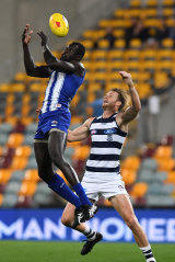 Majak Daw in his North Melbourne day.