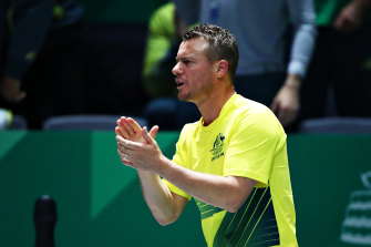 Captain Lleyton Hewitt said he was still proud of the Australian team despite the Davis Cup disappointment.