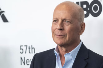 Bruce Willis attends the Motherless Brooklyn premiere in 2019.