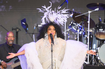 Diana Ross was a perfect choice for the festival's “legends space”.