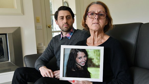 Georgie Stephenson's brother Campbell Stephenson and mother Robyn Jones suspect there was an environmental factor in Georgie's leukaemia.