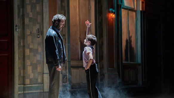 Wade Neilsen and Justin Smith in <i>Billy Elliot The Musical</i>.