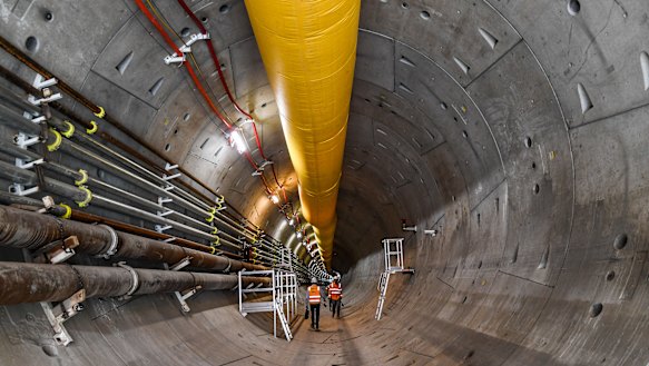 The Melbourne Metro project, due for completion in 2025, is one of the many infrastructure projects helping support the economy out of the pandemic recession.