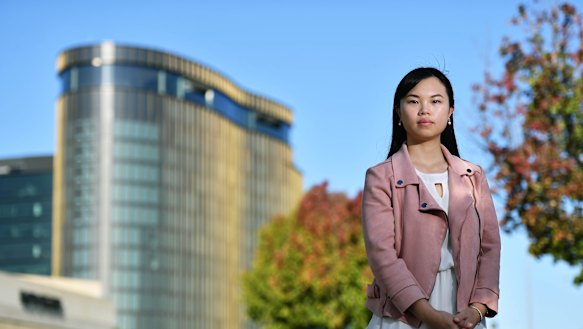 Eva Su is one of many migrant workers now skimping on food and running out of money.