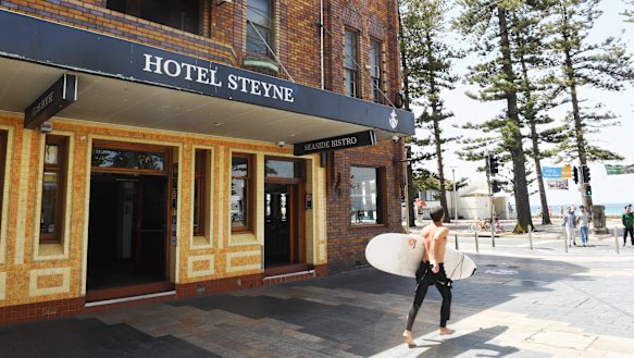 The beach-side Hotel Steyne was one of the properties sold and snapped up this year. 