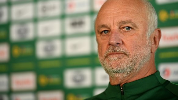 Socceroos coach Graham Arnold.