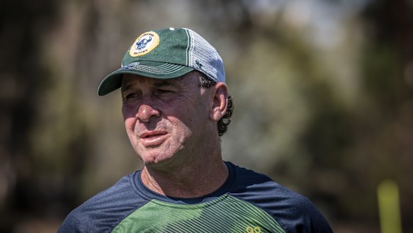 Raiders coach Ricky Stuart.