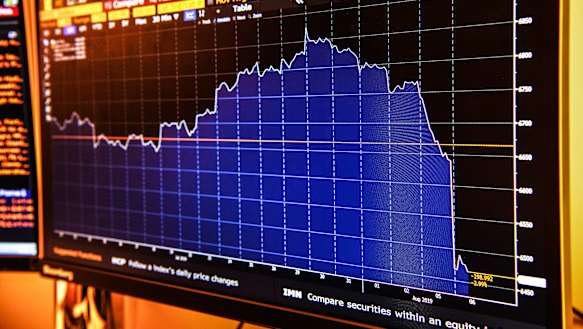 Retail stocks were hit after a slump in consumer confidence.