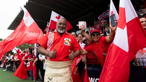 Tonga supporters are expected to dominate the crowd again in Sunday’s Pacific Championships final.