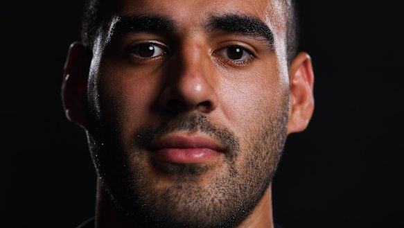 Stood down: Tyrone May faces four charges as he awaits his day in court. 