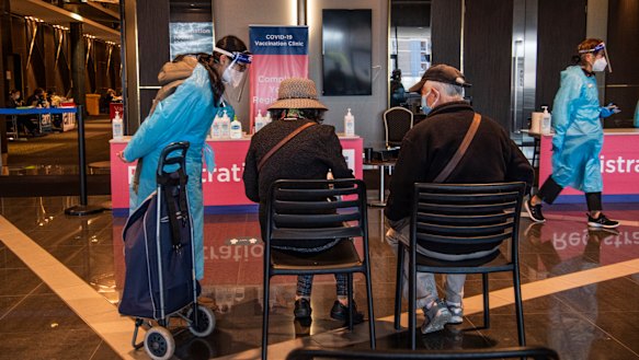 Roving vaccine clinics will visit nursing homes this week to offer jabs for staff.