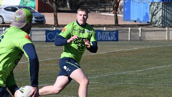 Raiders forward Jack Murchie will make his NRL debut.