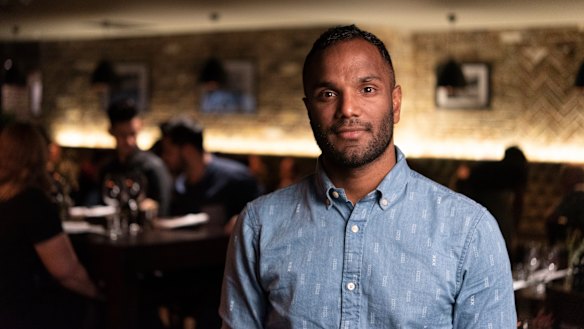 Ben Stokes, the founder of SocialTable, a start-up designed to bring people together and combat social isolation.