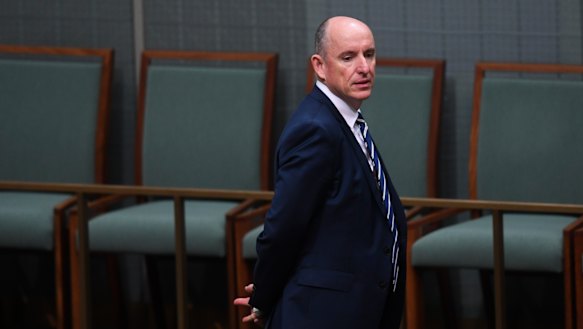 Assistant Treasurer Stuart Robert introduced the tax bill including the R&D changes into parliament in September. 