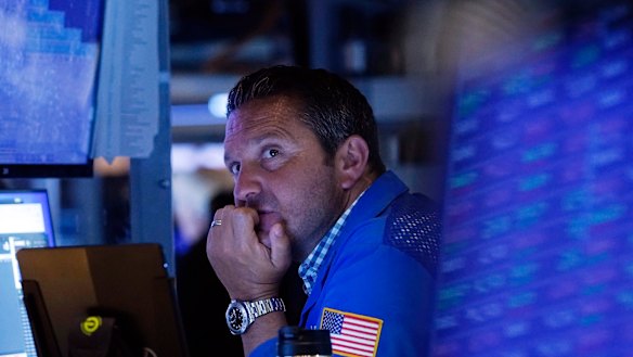 Wall Street has wobbled amid concerns that the Federal Reserve may be more inclined to raise interest rates in the wake of fresh inflation data. 