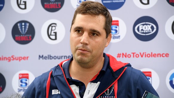 Melbourne Rebels coach Dave Wessels.