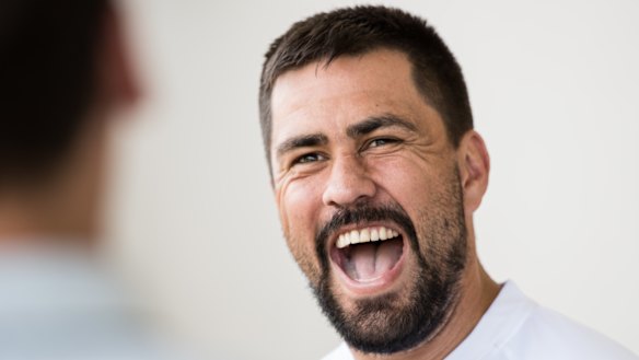 St George Illawarra’s NRLW coach Jamie Soward.