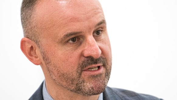 Chief Minister Andrew Barr said the retrospective charges were an "issue of regret". 