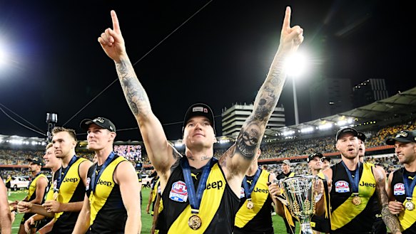 The Gabba on AFL grand final day, 2020.