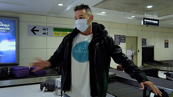 Mark Christian returned to Sydney to be with his father, who is ill.