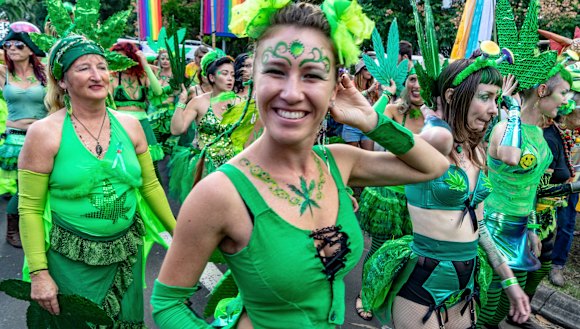 The Mardi Grass festival in Nimbin, which is targeted by police drug-driving detection units.