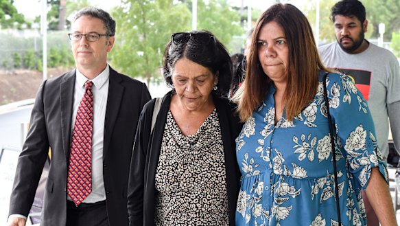 Naomi Williams' mother, Sharon, centre, wants her daughter to have not died in vain.