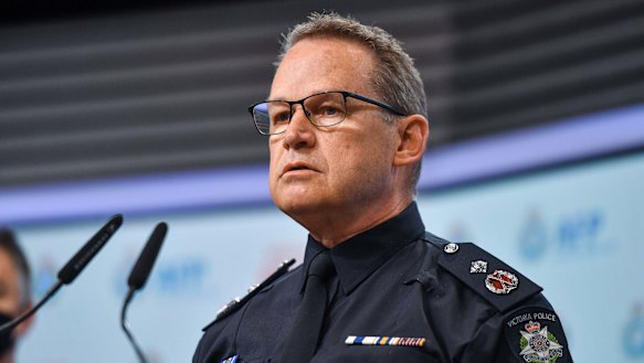 Victoria Police Deputy Commissioner Ross Guenther.