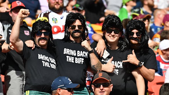 These fans brought back Reg Reagan for Magic Round.