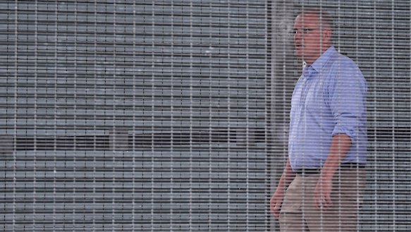 Prime Minister Scott Morrison tours Christmas Island in March.