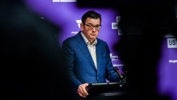 Premier Daniel Andrews on Tuesday.