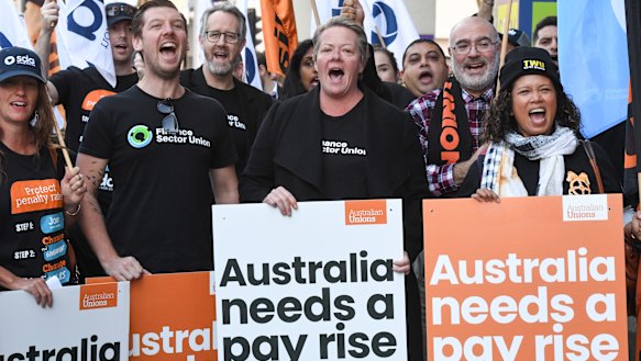 The ACTU has poured millions of dollars into its campaign to throw out the Morrison government and change Australia's workplace laws.