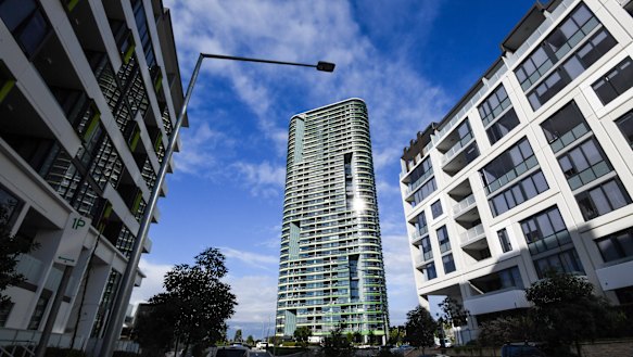 Opal Tower was built on government-owned land at Sydney Olympic Park.