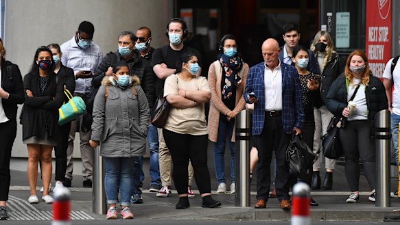 Victorians are trickling back into offices.