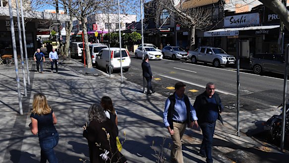 Crows Nest is set for more development around the new metro station. 
